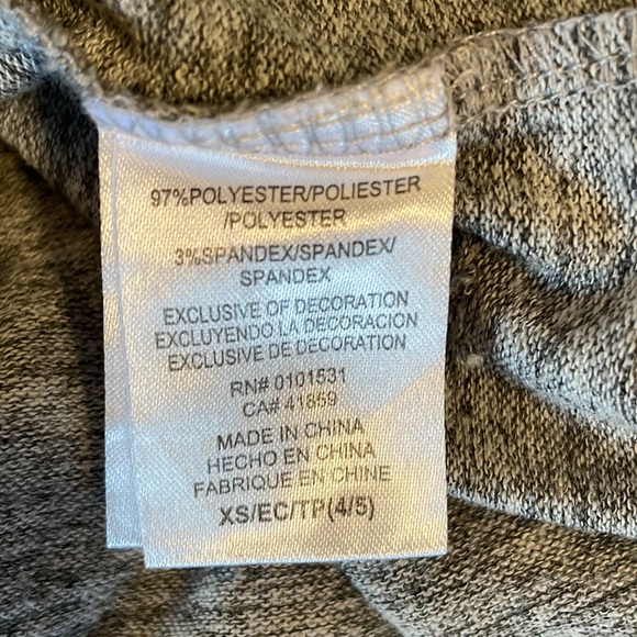 Frozen II gray glitter tshirt Size XS (4/5) - Picture 9 of 9